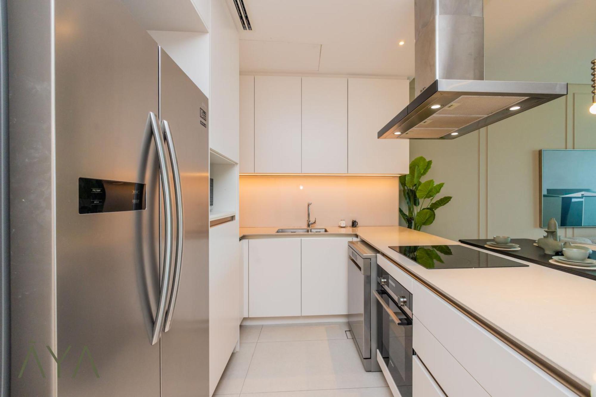 अपार्टमेंट Beachfront Bliss 2br Eye & Full Sea View At The Address By Aya Boutique Dubai