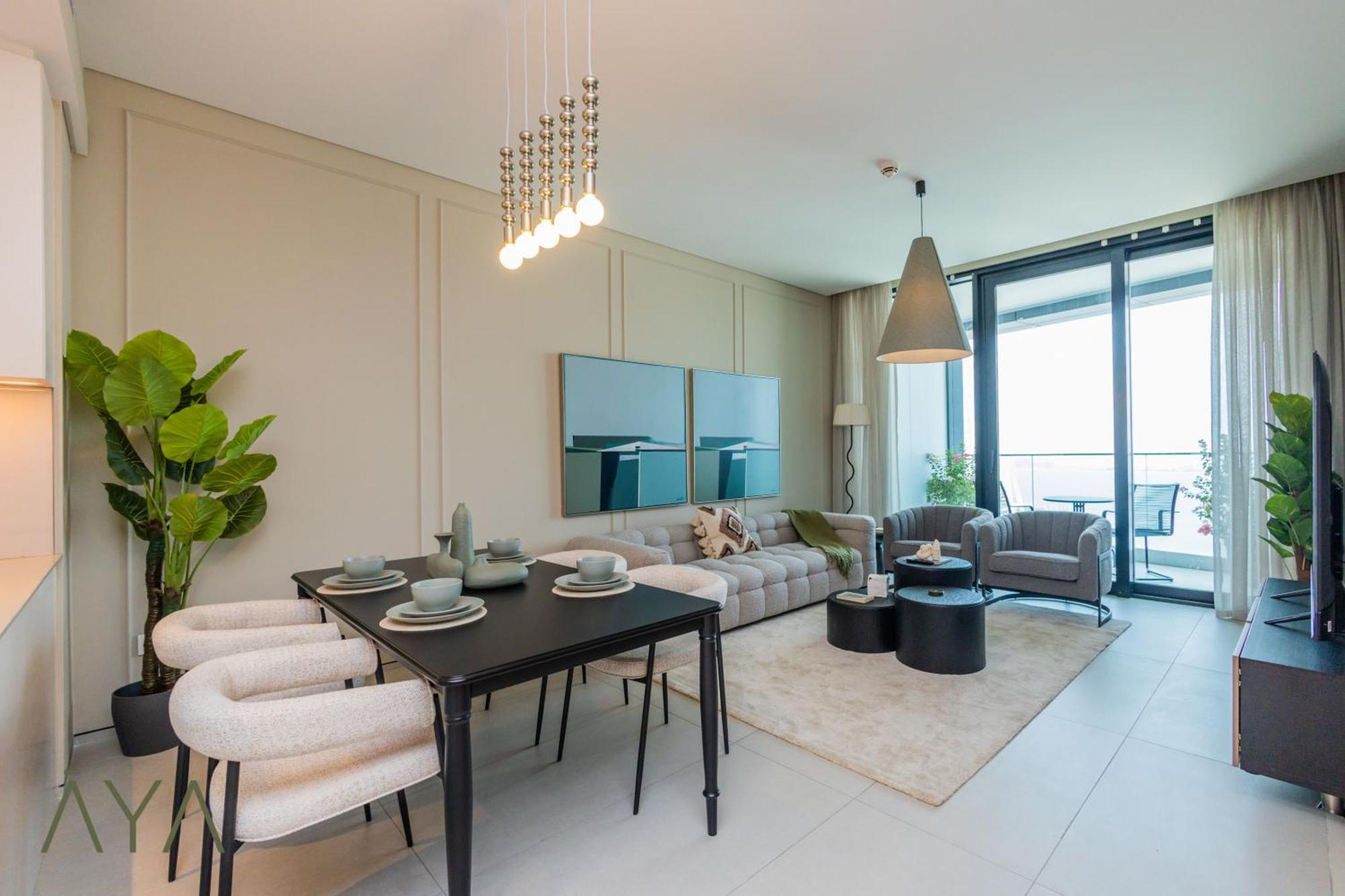 अपार्टमेंट Beachfront Bliss 2br Eye & Full Sea View At The Address By Aya Boutique