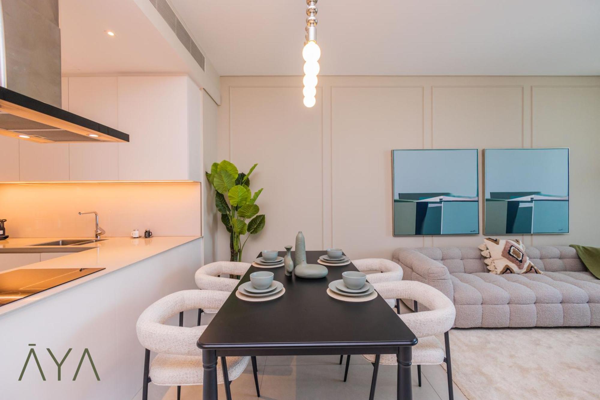 Beachfront Bliss 2br Eye & Full Sea View At The Address By Aya Boutique अपार्टमेंट *