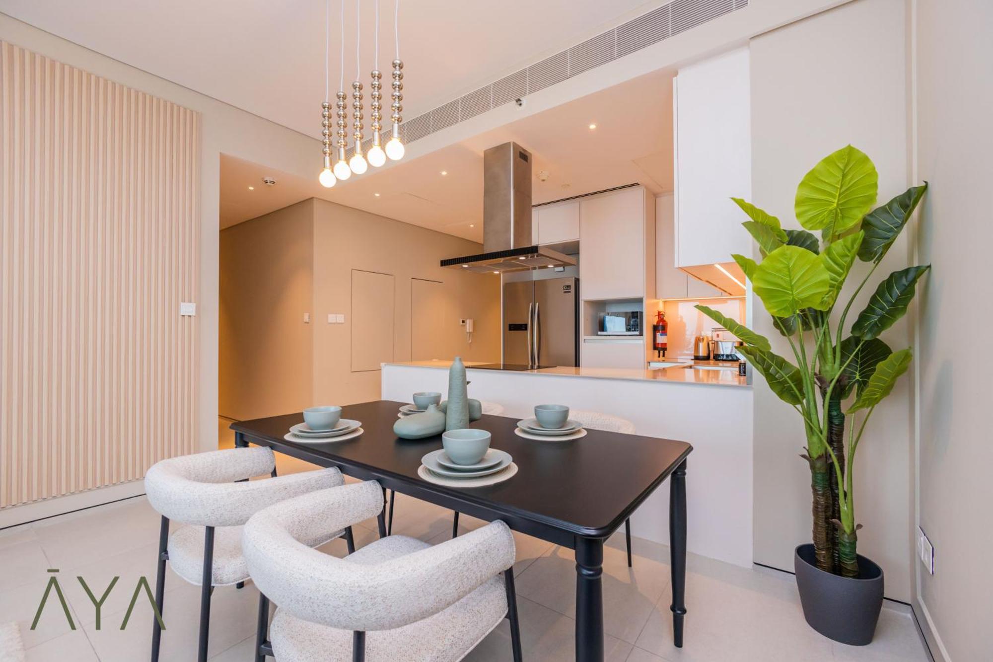 Beachfront Bliss 2br Eye & Full Sea View At The Address By Aya Boutique अपार्टमेंट
