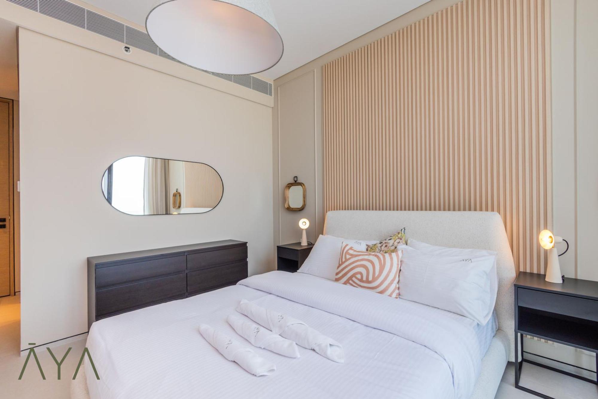 अपार्टमेंट Beachfront Bliss 2br Eye & Full Sea View At The Address By Aya Boutique